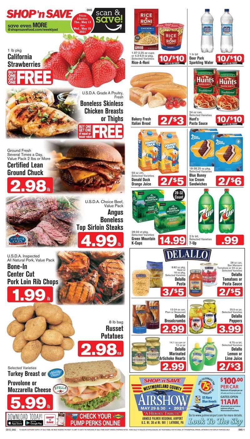 SHOP 'n SAVE Weekly Ad May 13 – May 19, 2021