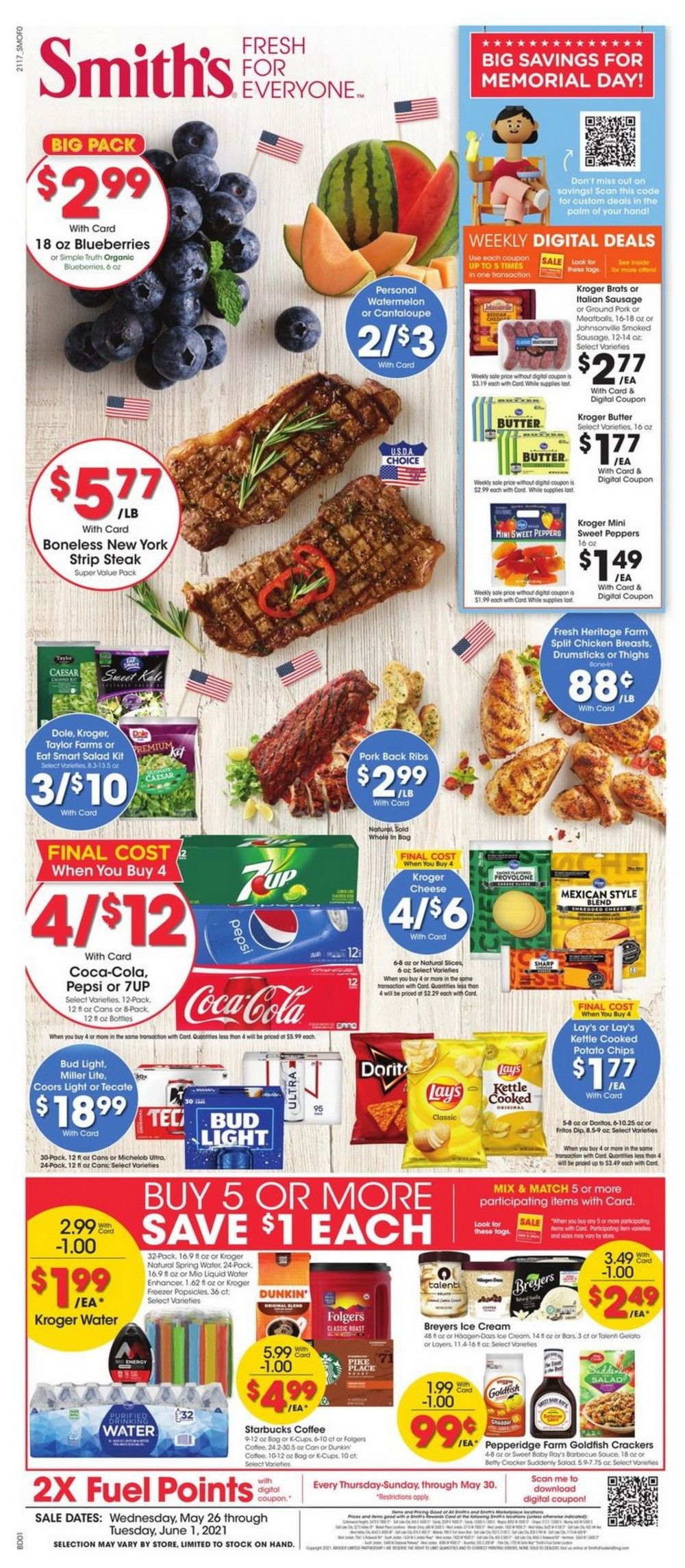 Smith's Food and Drug Weekly Ad May 26 – June 01, 2021