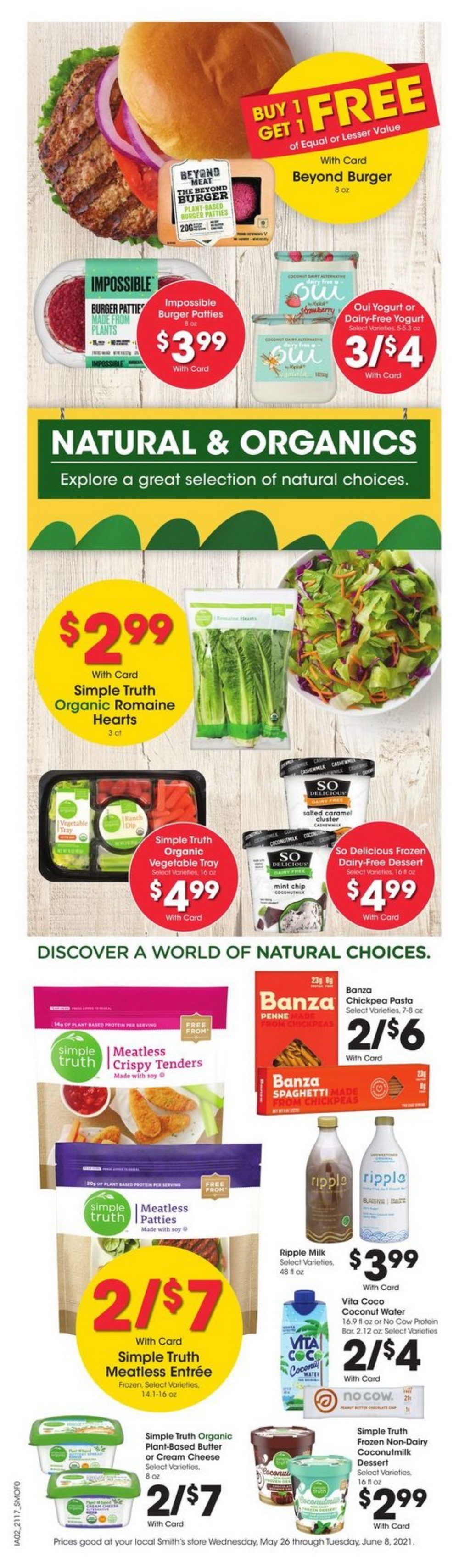 Smith's Food and Drug Weekly Ad May 26 – June 01, 2021