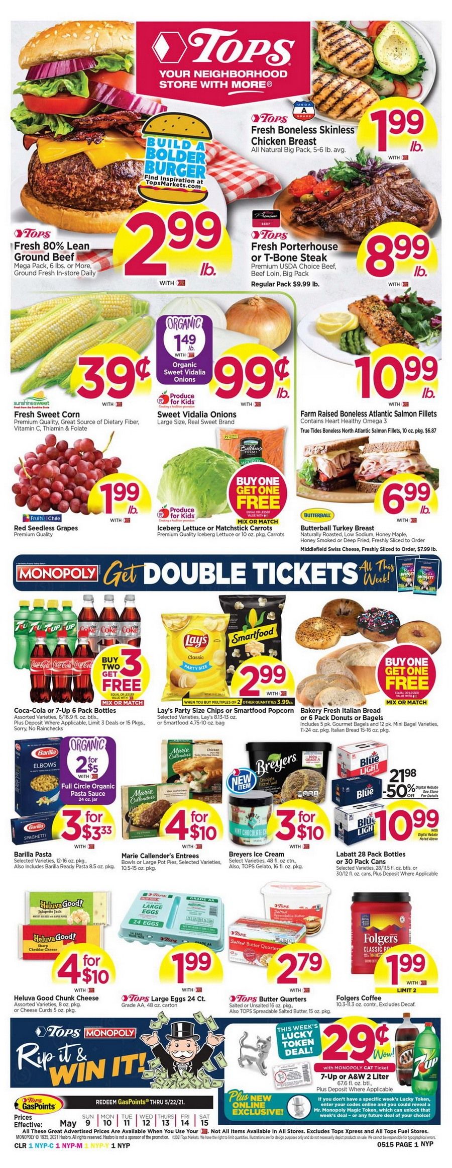 Tops Weekly Ad May 09 – May 15, 2021