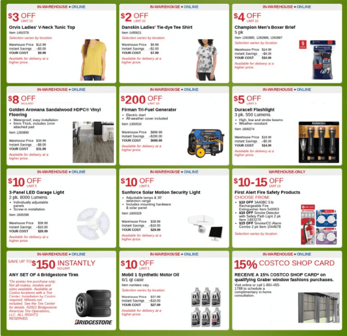 Costco Monthly Ad Jun 23 July 25, 2021