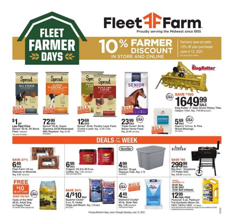 Fleet Farm Weekly Ad June 04 – June 12, 2021