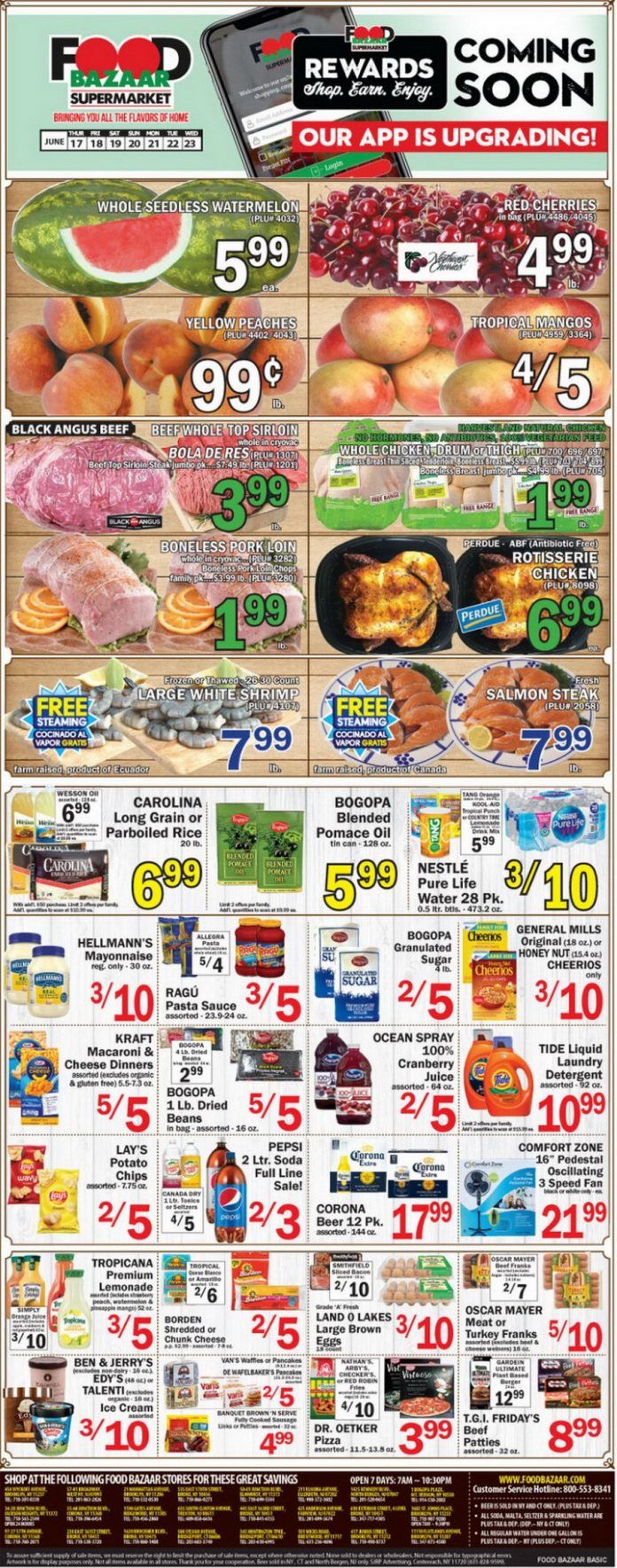 Food Bazaar Weekly Ad June 17 – June 23, 2021