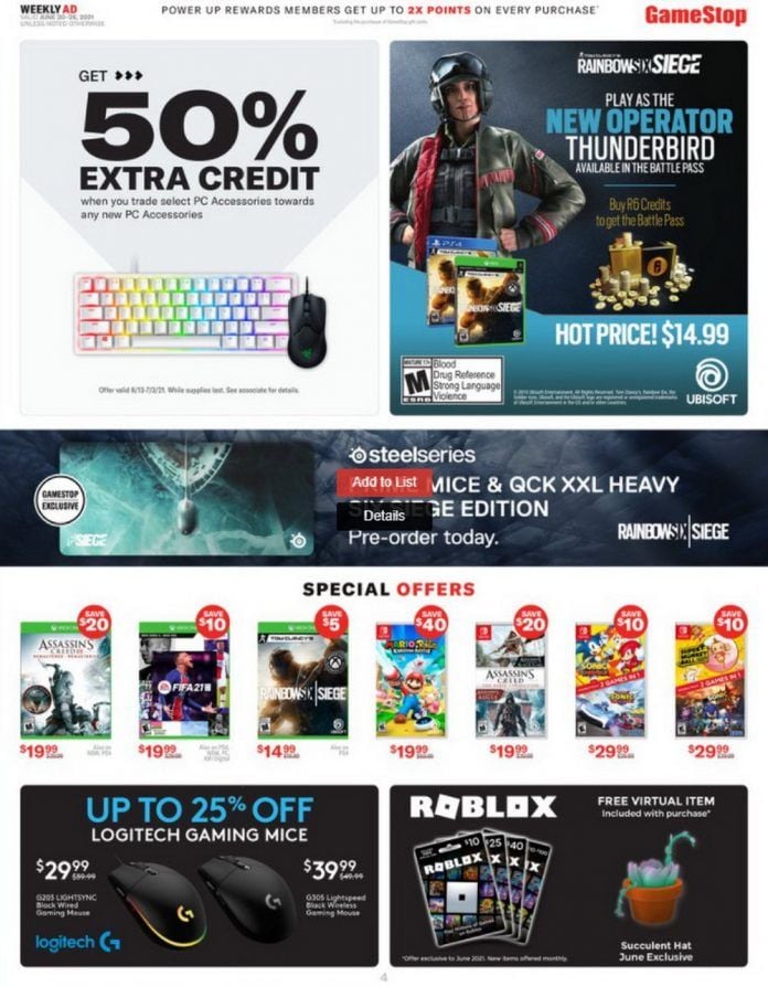 GameStop Weekly Ad June 20 – June 26, 2021