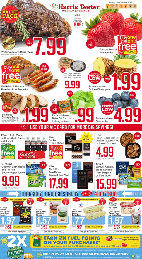 Harris Teeter Weekly Ad Jun 02 Jun 08 2021