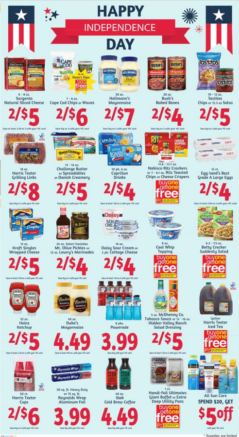 Harris Teeter Weekly Ad Jun 30 Jul 06 2021