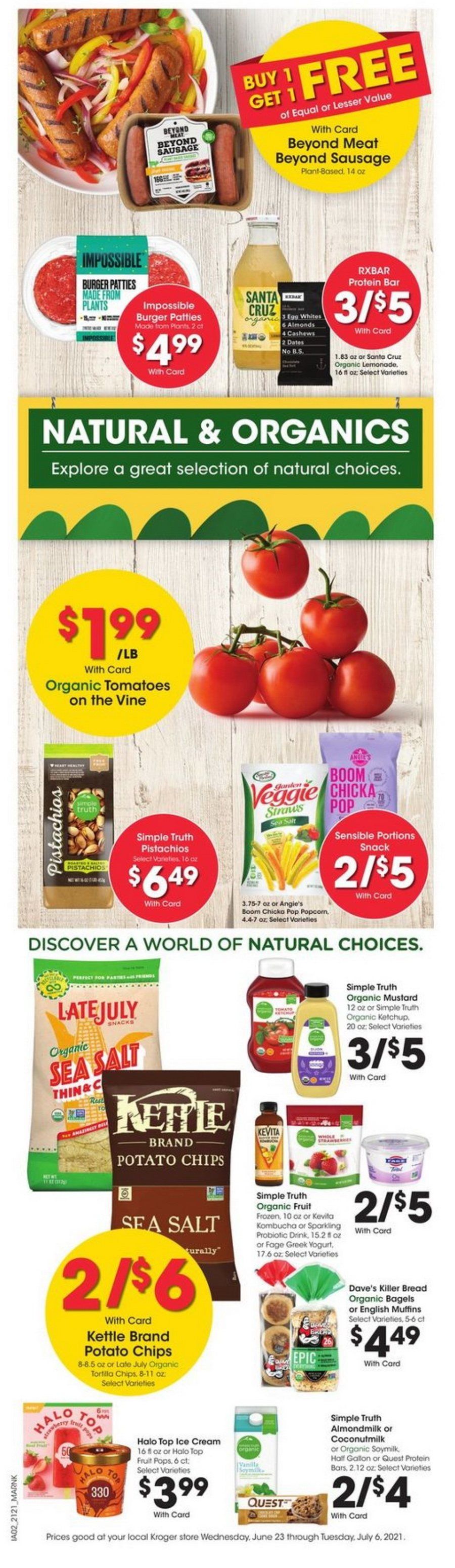 Kroger Weekly Ad Jun 23 – Jun 29, 2021