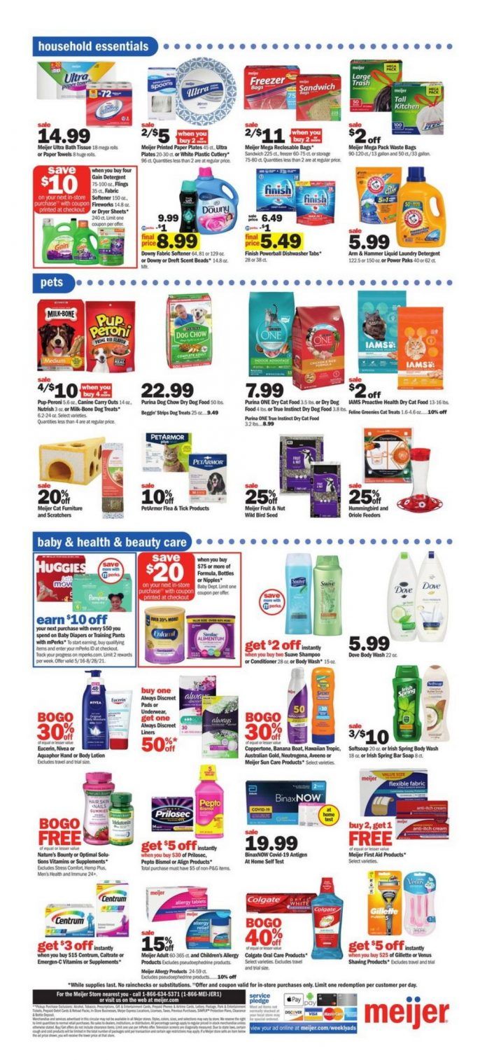 Meijer Weekly Ad June 20 – June 26, 2021