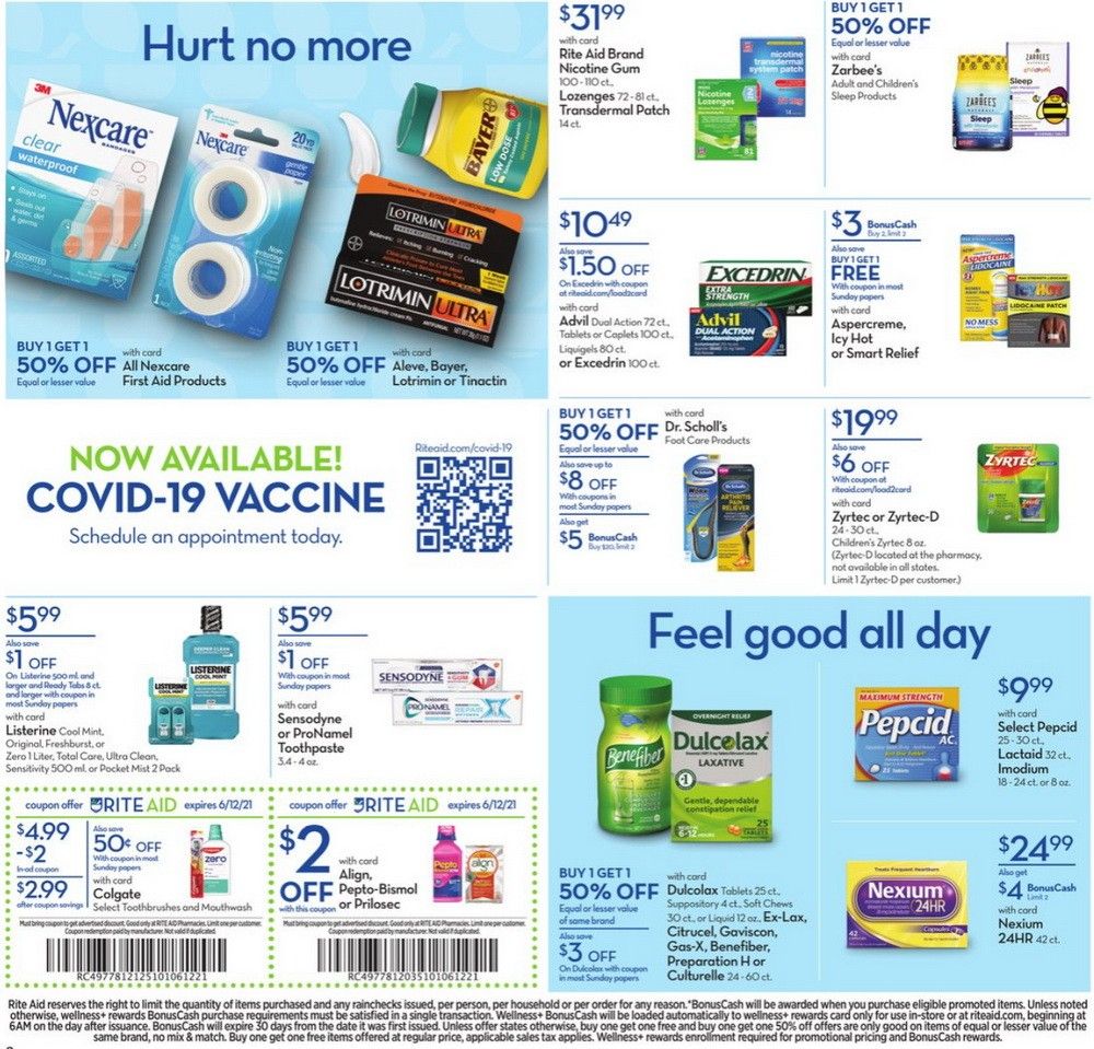 Rite Aid Weekly Ad June 06 – June 12, 2021