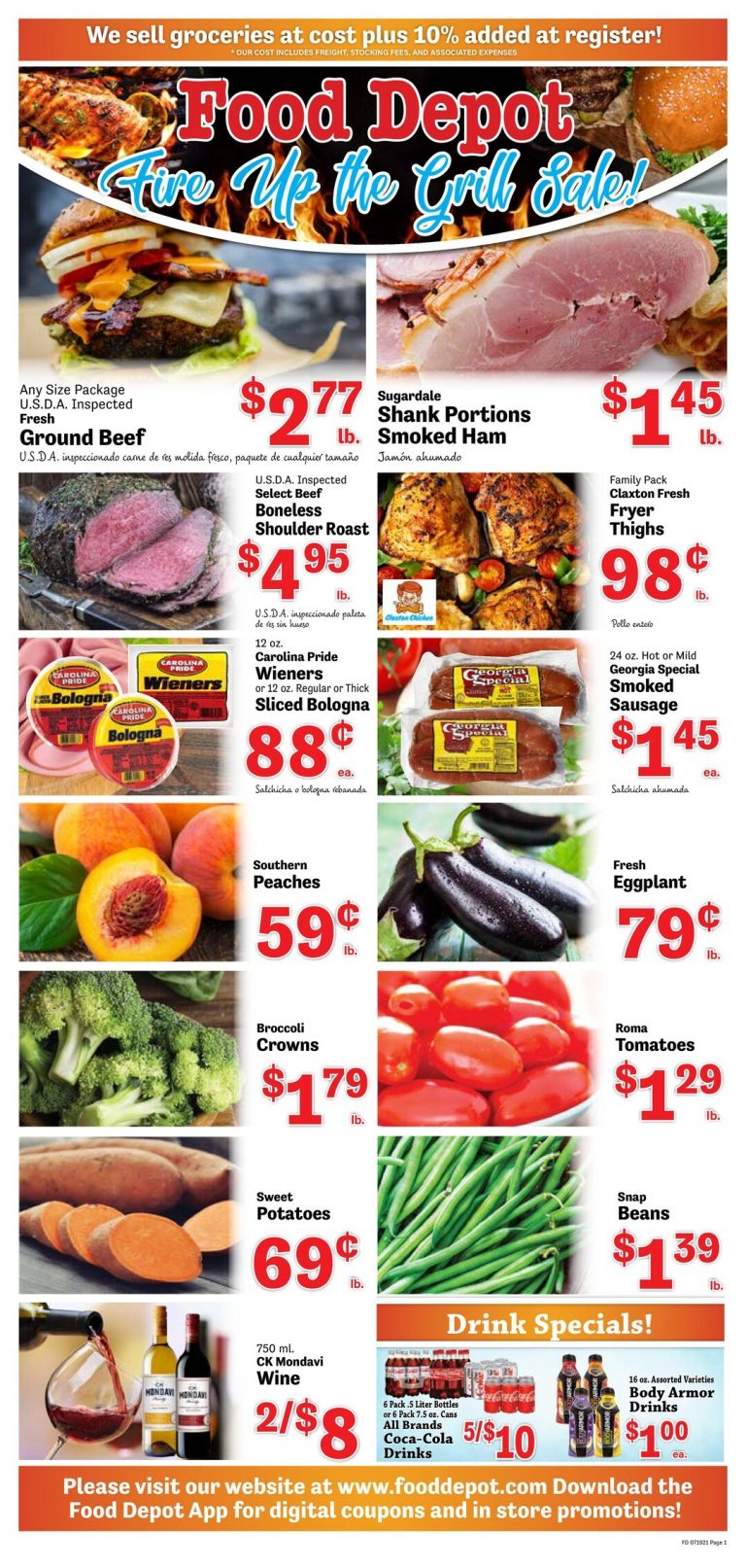 Food Depot Weekly Ad July 19 July 25, 2021