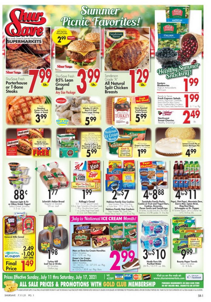 Gerrity's Supermarkets Weekly Ad July 11 – July 17, 2021