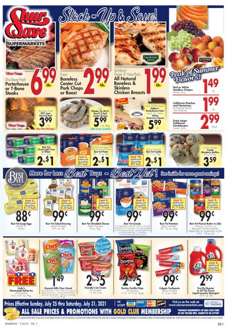 Gerrity's Supermarkets Weekly Ad July 25 – July 31, 2021