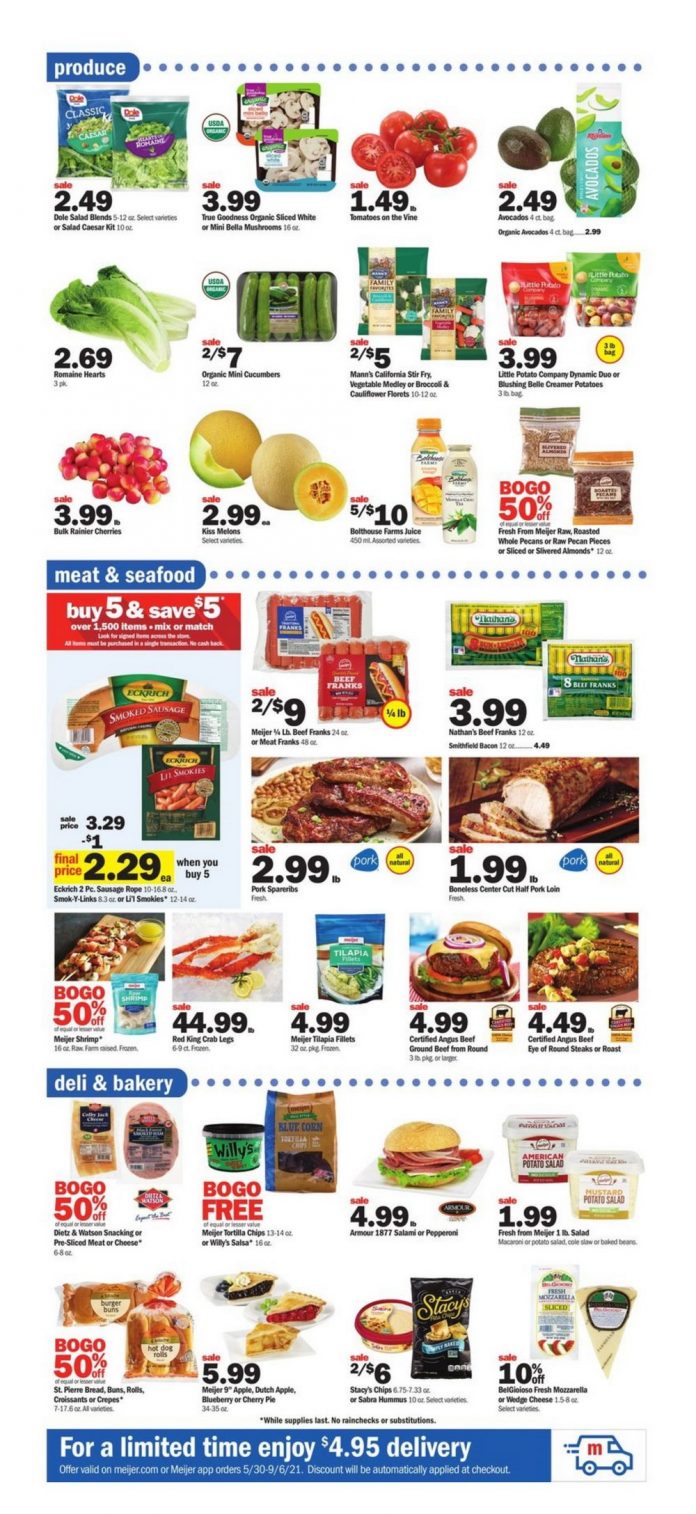 Meijer Weekly Ad July 04 – July 10, 2021