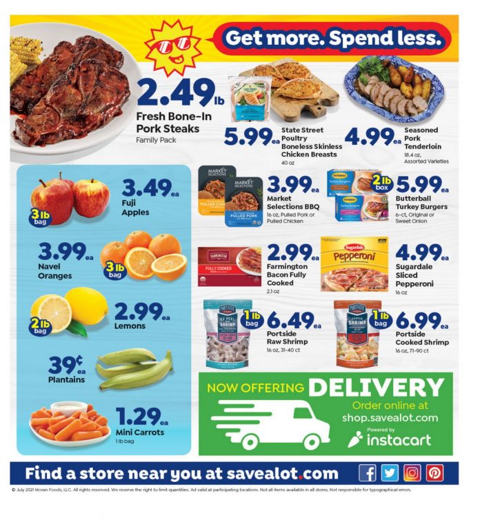 Save A Lot Weekly Ad Jul 28 – Aug 03, 2021