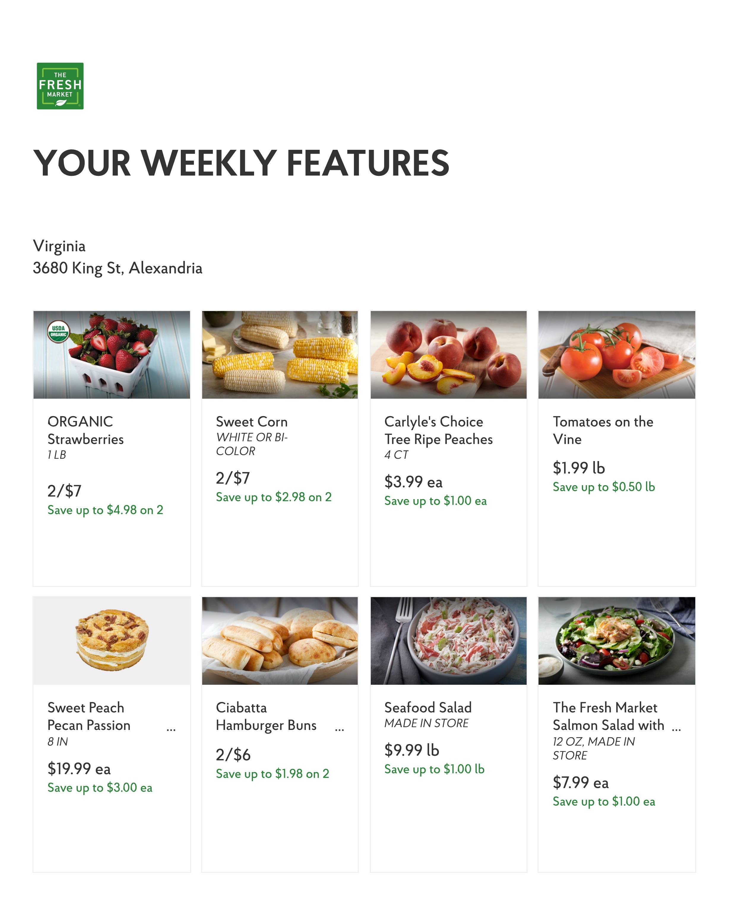 The Fresh Market Weekly Ad Jul 14 – Jul 20, 2021