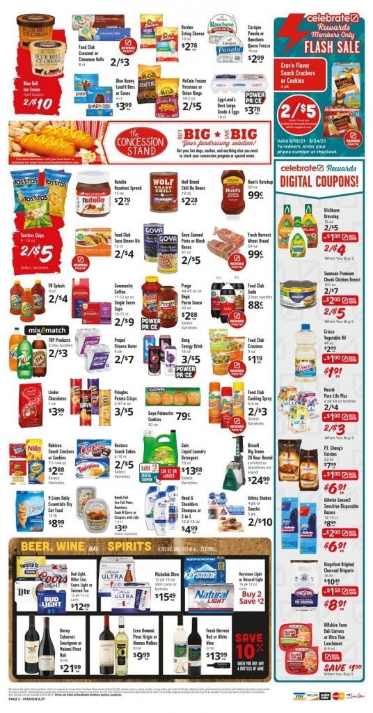 Brookshire Brothers Weekly Ad Aug 18 – Aug 24, 2021