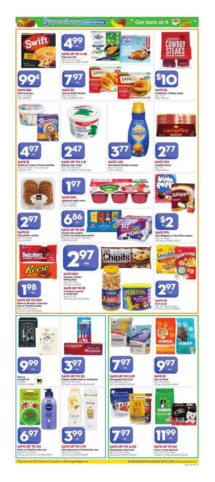 Giant Tiger Weekly Ad Aug 25 – Aug 31, 2021