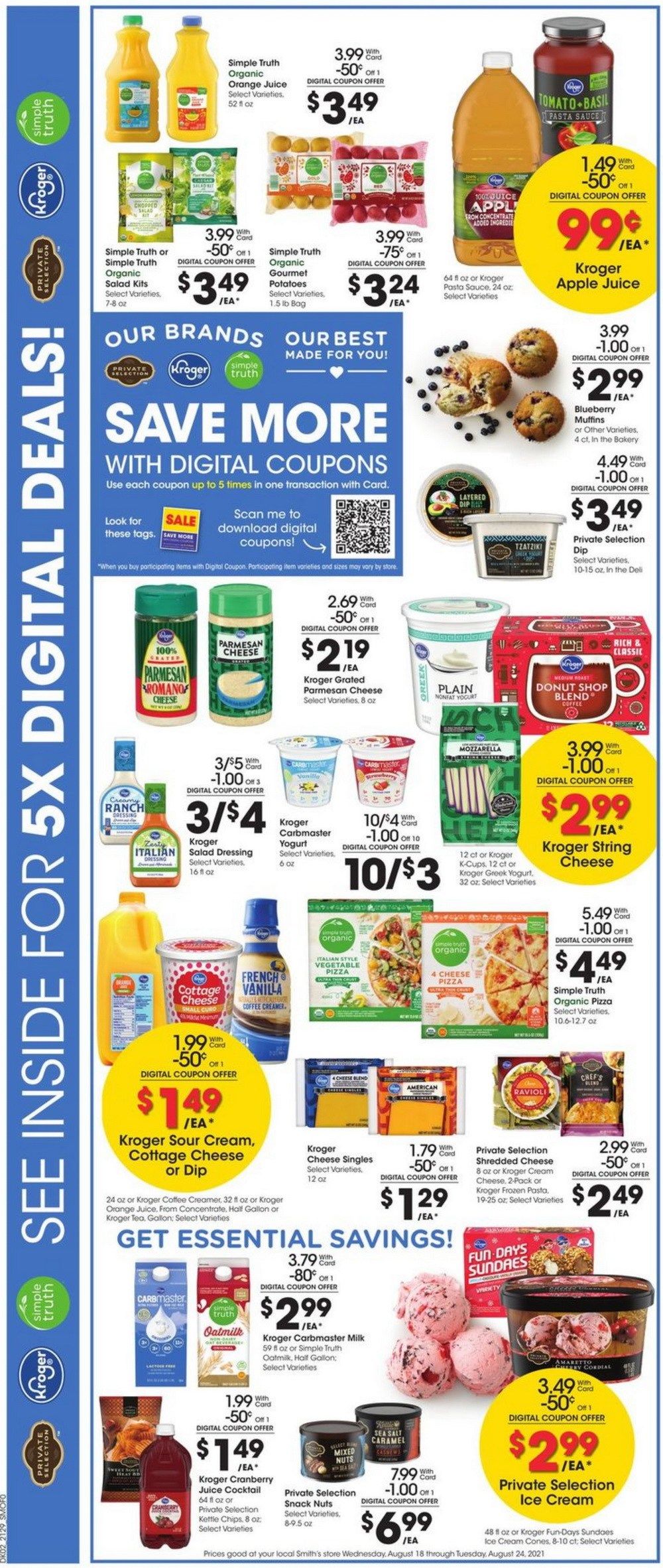 Smith's Food And Drug Weekly Ad Aug 18 – Aug 24, 2021