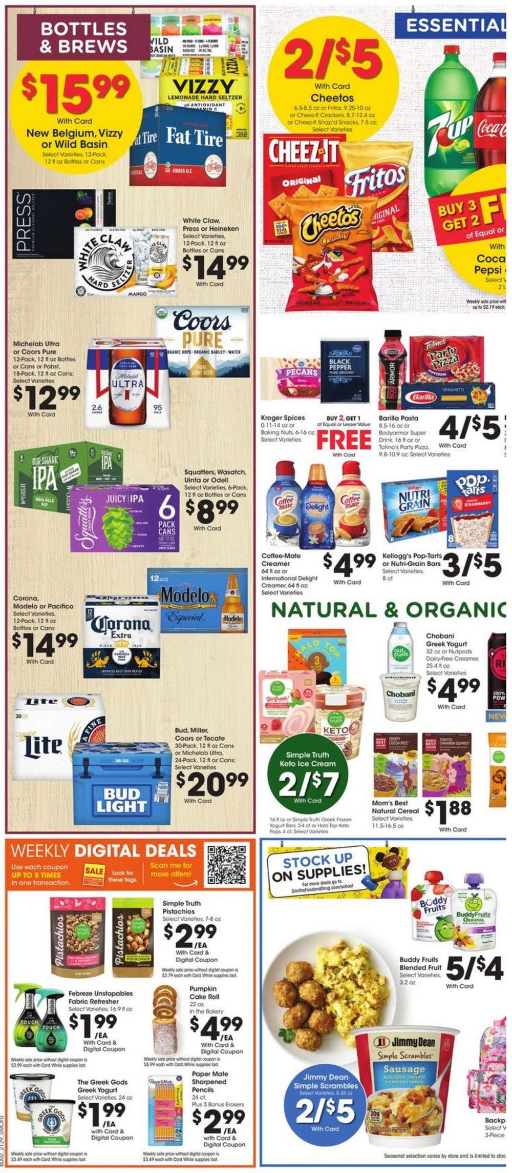 Smith's Food and Drug Weekly Ad Aug 18 – Aug 24, 2021