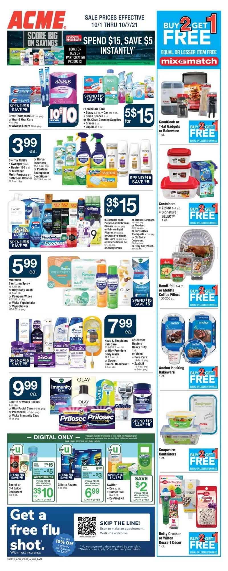 Acme Weekly Ad Oct 01– Oct 07, 2021