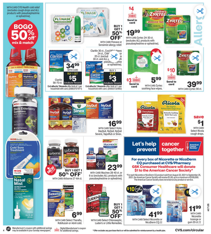 CVS Weekly Ad Sep 05 – Sep 11, 2021