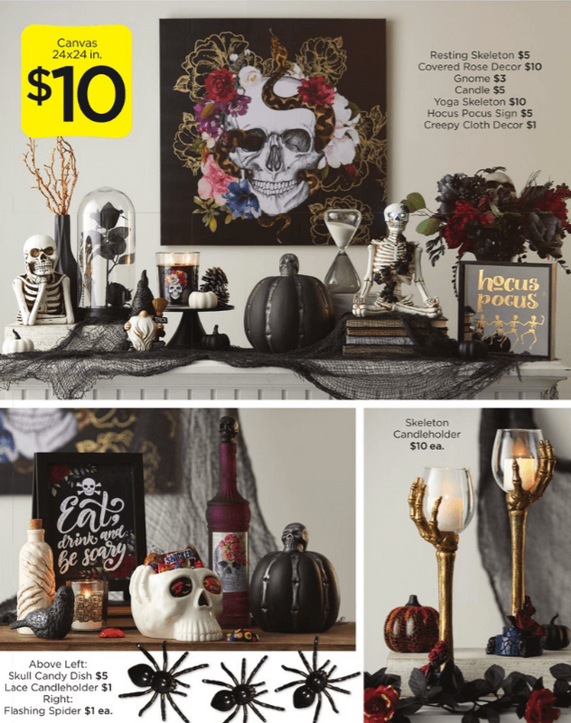 Dollar General Halloween Flyer Sale