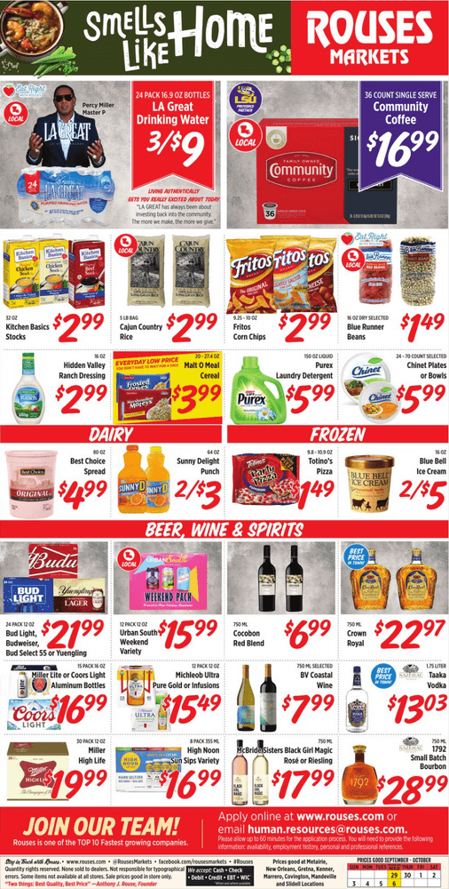 Rouses Weekly Ad Sep 29 – Oct 06, 2021