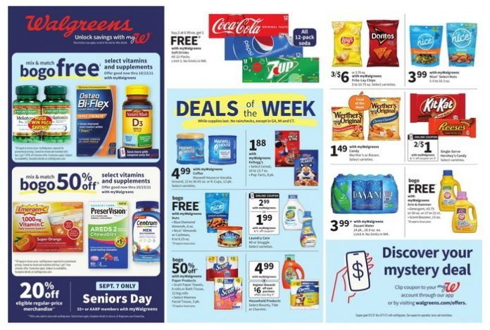 Walgreens Weekly Ad Sep 05 – Sep 11, 2021