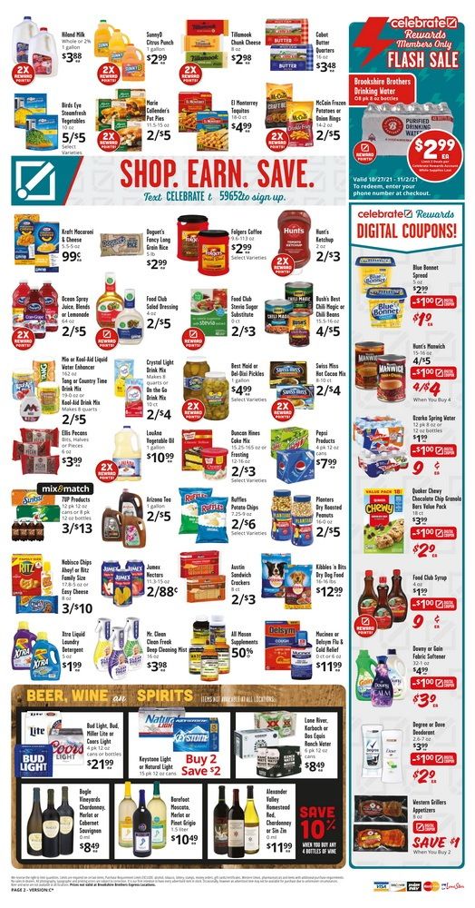 Brookshire Brothers Weekly Ad Oct 27 – Nov 02, 2021