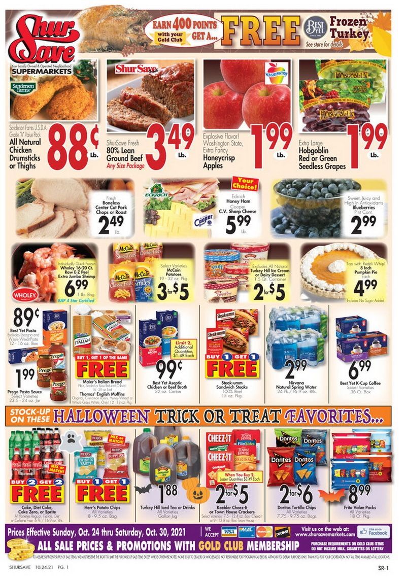 Gerrity's Supermarkets Weekly Ad Oct 24 – Oct 30, 2021 (Halloween ...