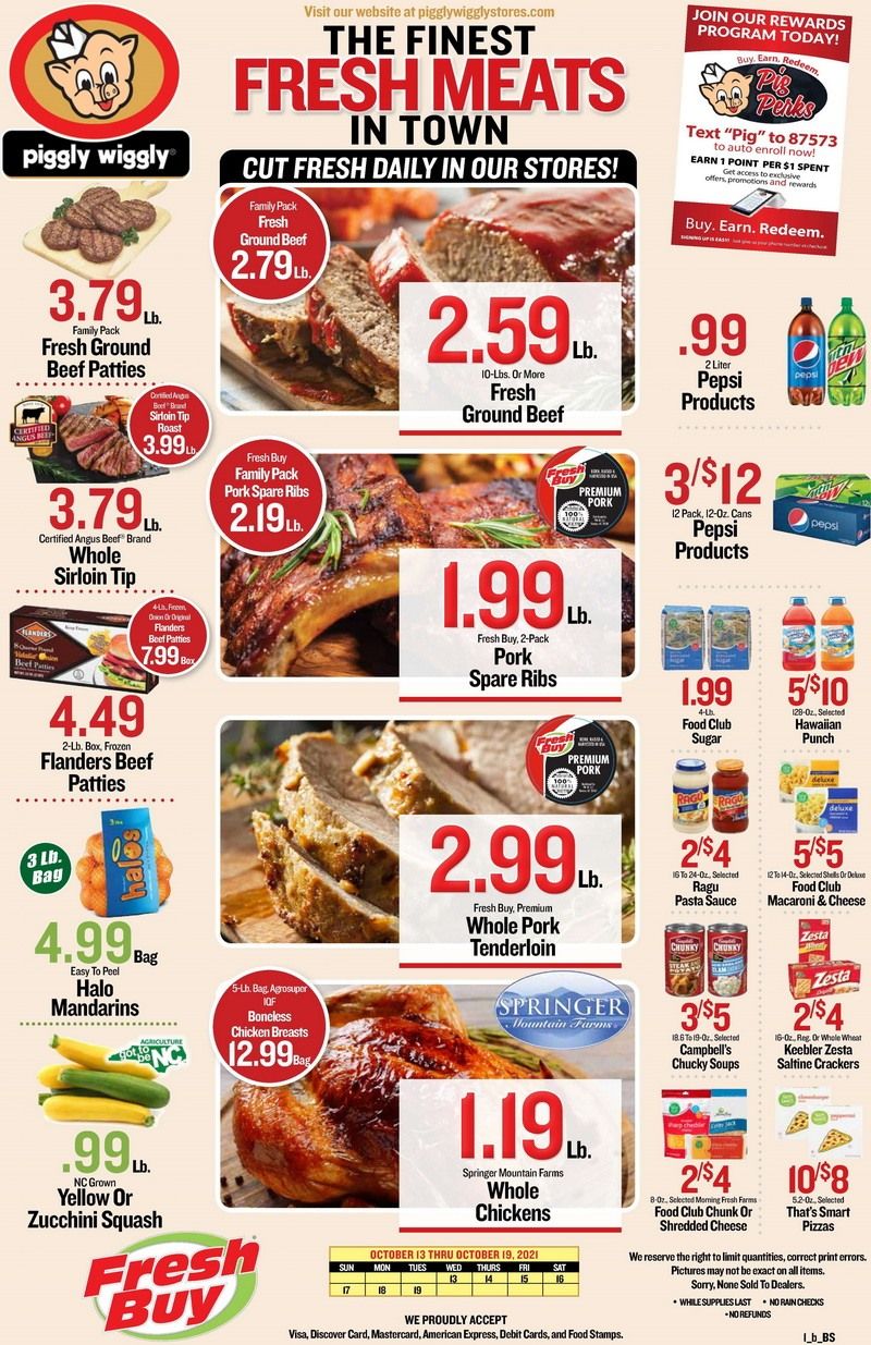 Piggly Wiggly Weekly Ad Oct 13 – Oct 19, 2021 (Halloween Promotion ...