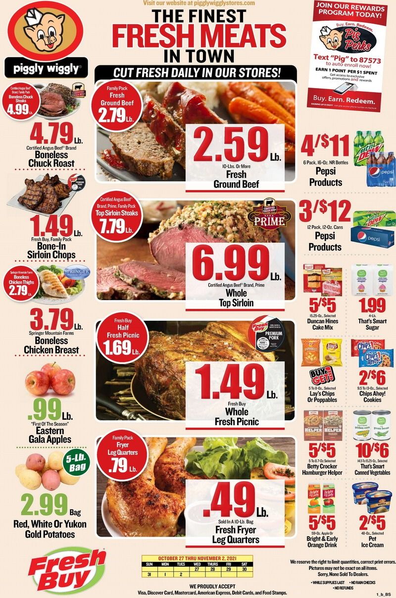 Piggly Wiggly Weekly Ad Oct 27 – Nov 02, 2021 (Halloween Promotion ...