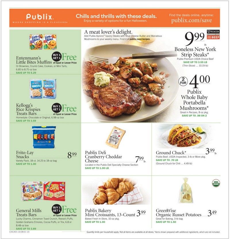 Publix Weekly Ad Oct 27 – Nov 02, 2021 (Halloween Promotion Included)