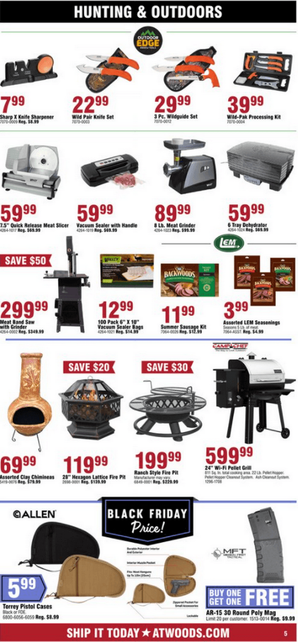 Atwoods Black Friday Ad Nov 10 Nov 14, 2021