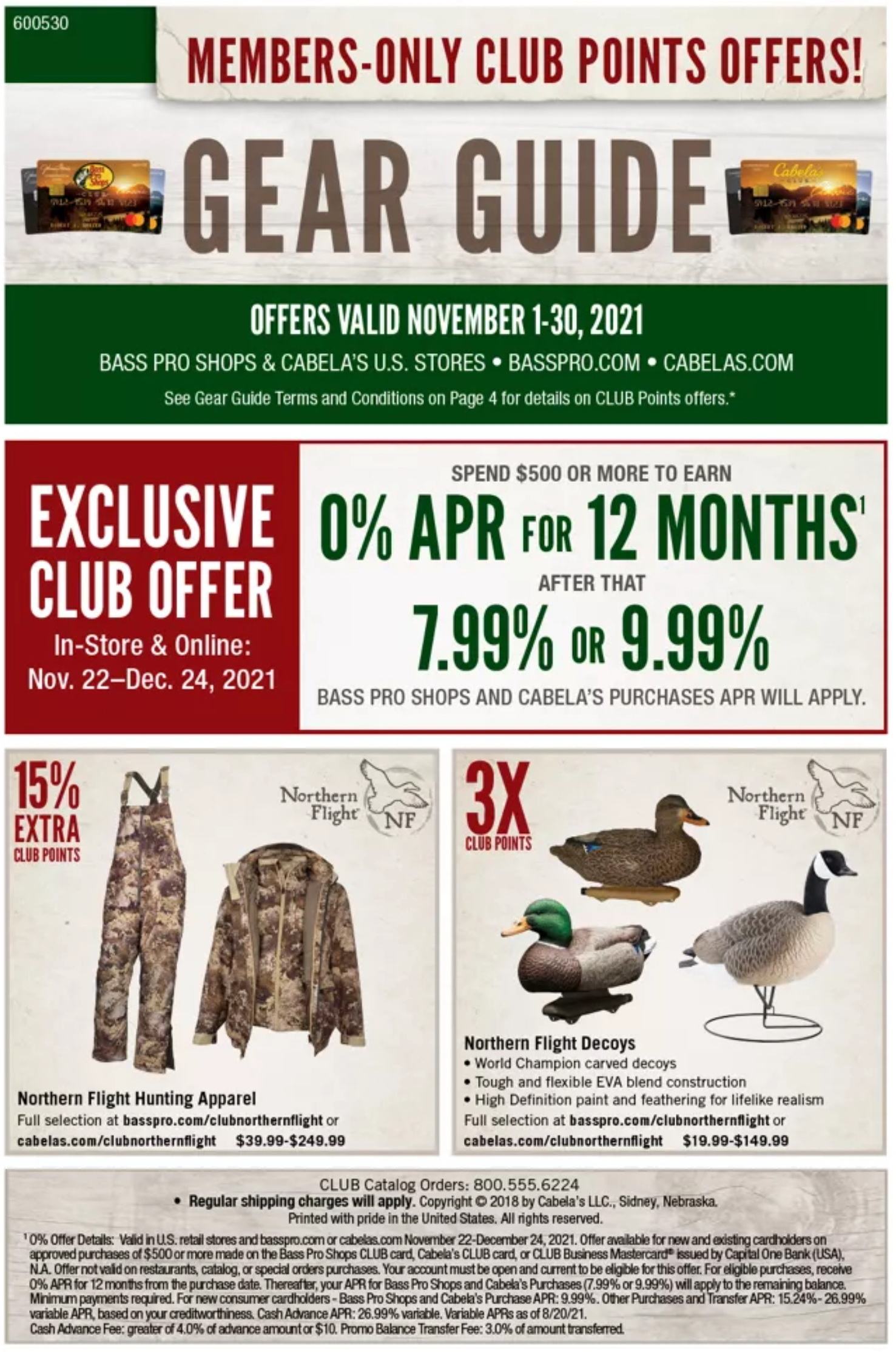 Bass Pro Shops Gear Guide Sale Nov 01 – Nov 30, 2021