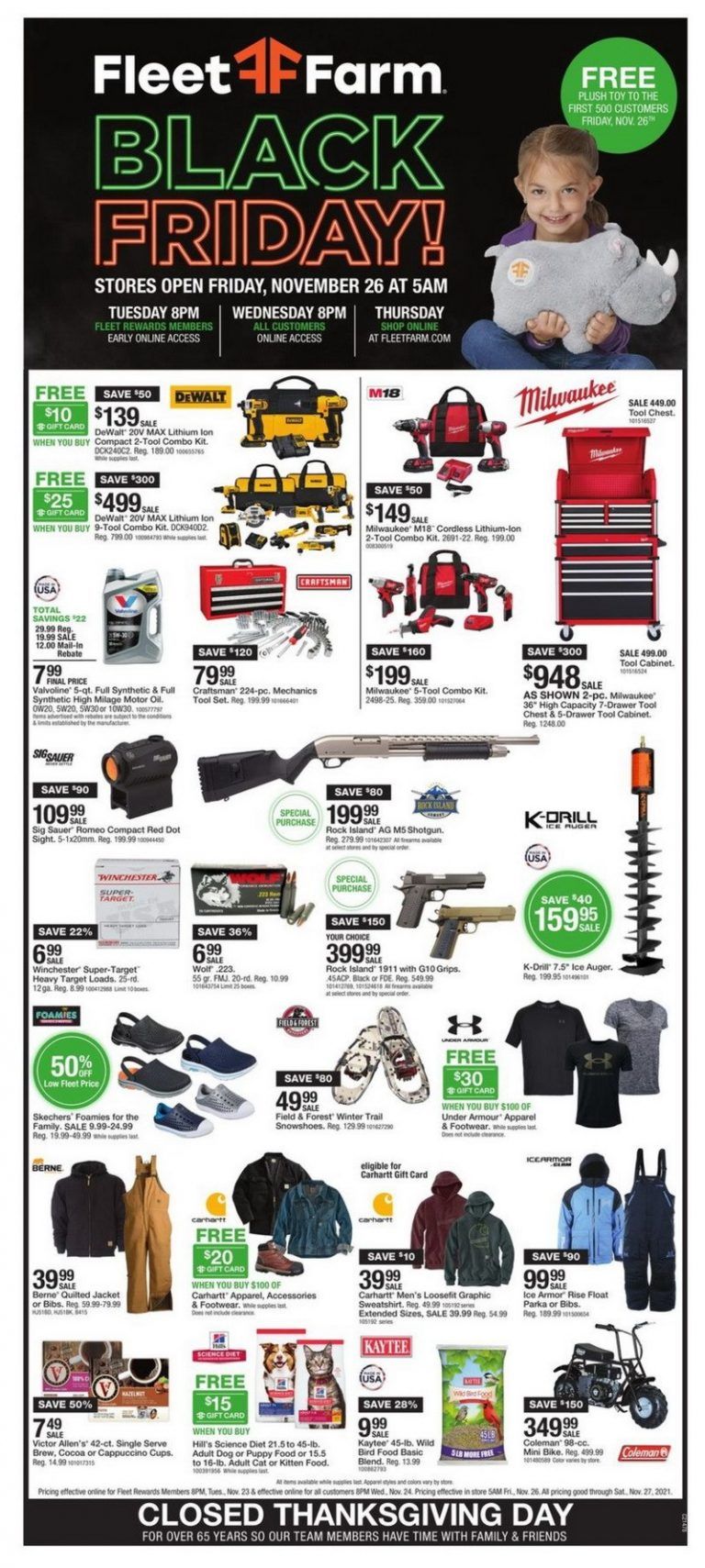 Fleet Farm Black Friday Ad Nov 24 Nov 27, 2021