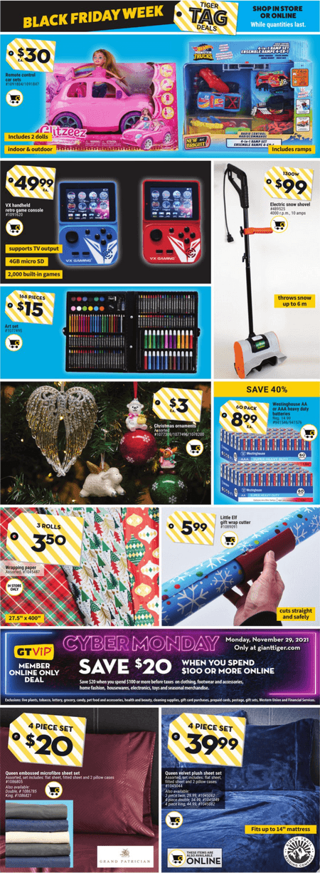 Giant Tiger Weekly Ad Nov 24 – Nov 30, 2021 (Black Friday Promotion ...