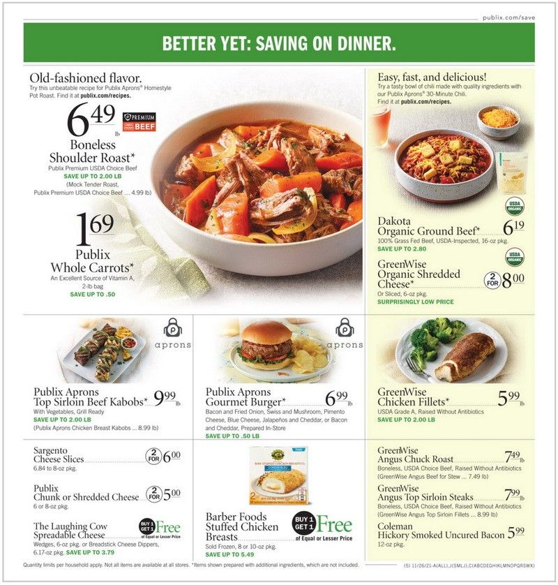 Publix Weekly Ad Nov 26 – Nov 30, 2021