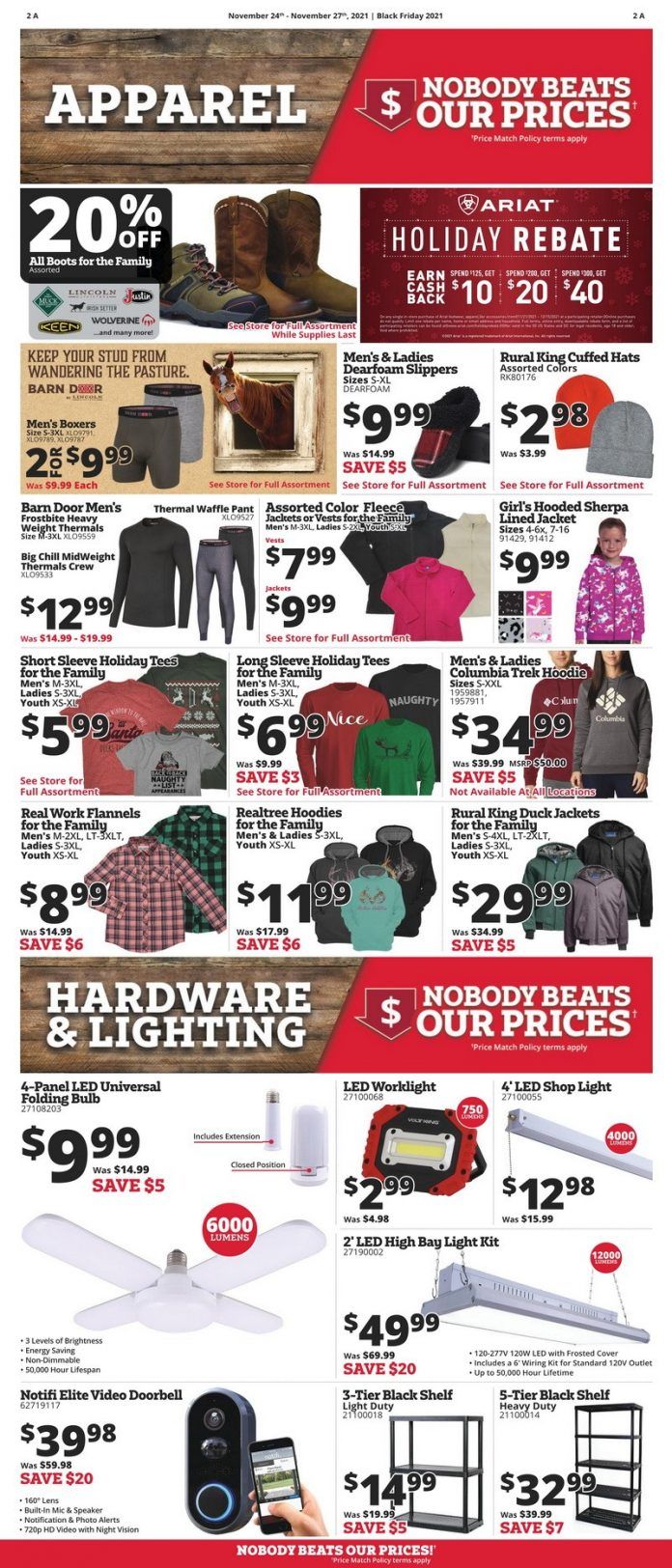 Rural King Black Friday Ad Nov 24 Nov 27, 2021