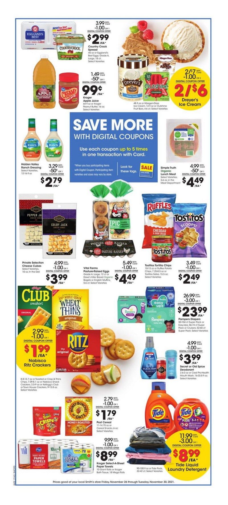 Smith's Food and Drug Weekly Ad Nov 26 – Nov 30, 2021