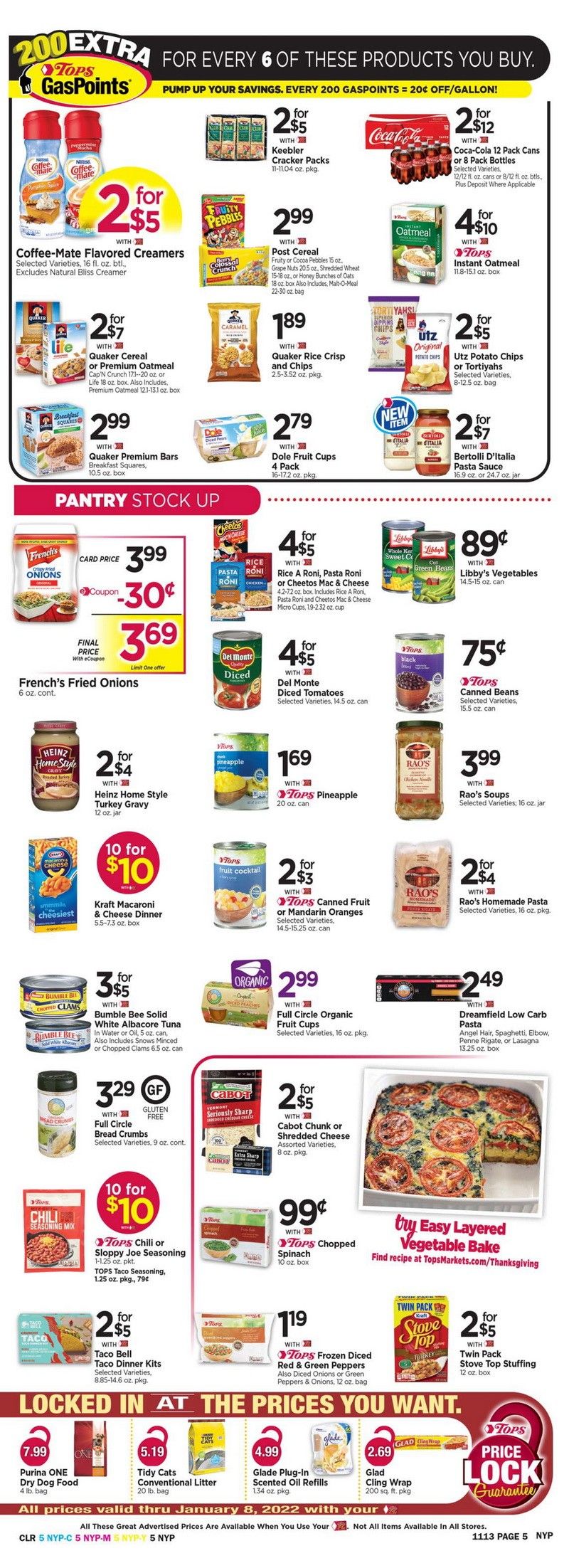 Tops Weekly Ad Nov 07 – Nov 13, 2021