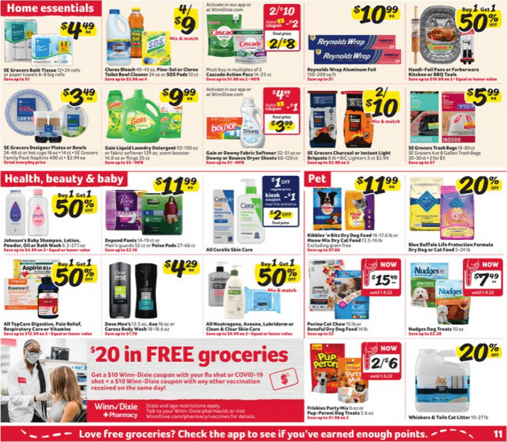 Winn-Dixie Weekly Ad Dec 01 – Dec 07, 2021