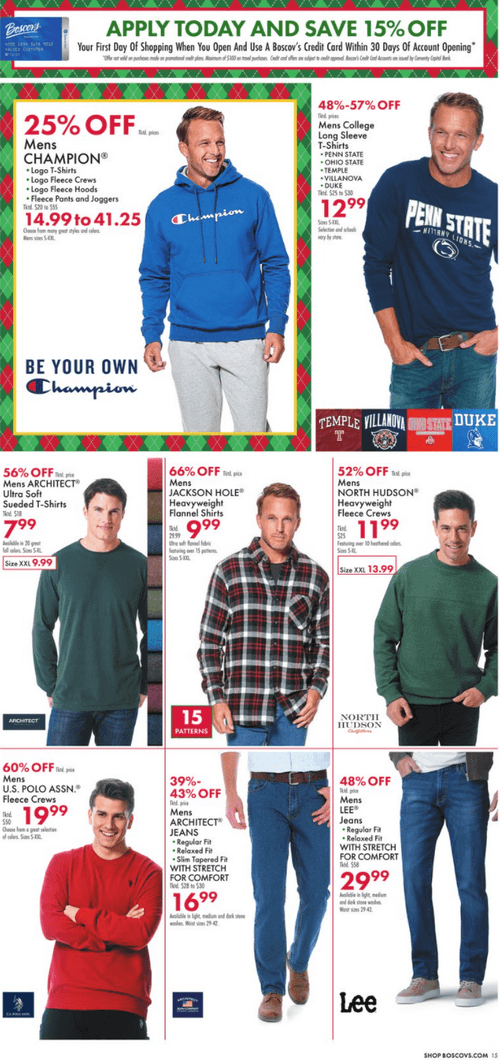 Boscov's Christmas Ad Dec 09 – Dec 15, 2021