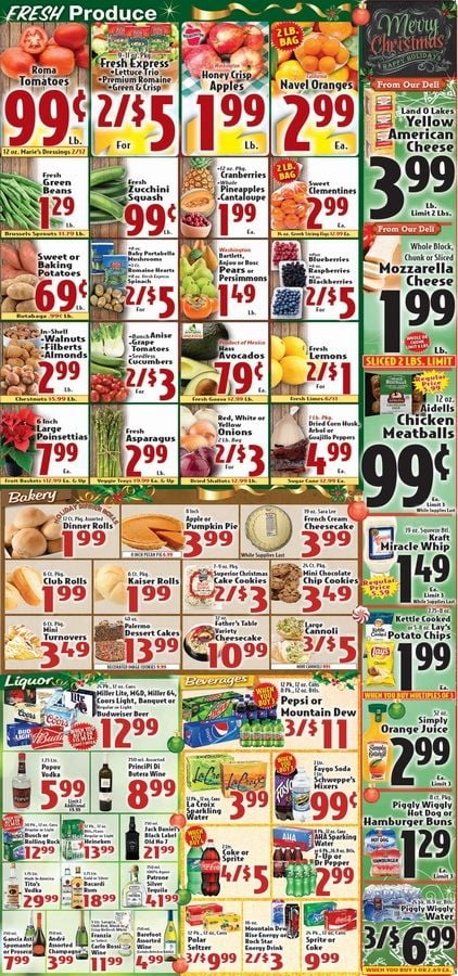 Butera Weekly Ad Dec 15 – Dec 25, 2021