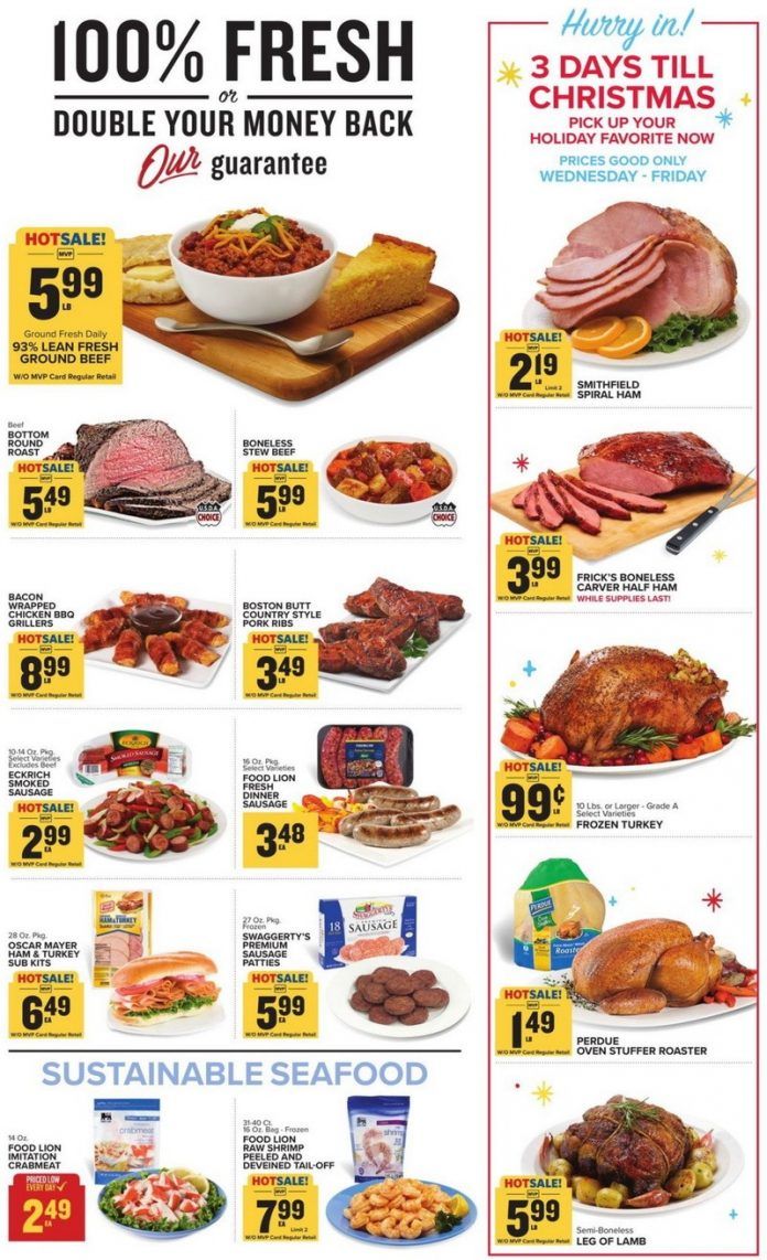 Food Lion Weekly Ad Dec 22 Dec 28, 2021 (Christmas Promotion Included)