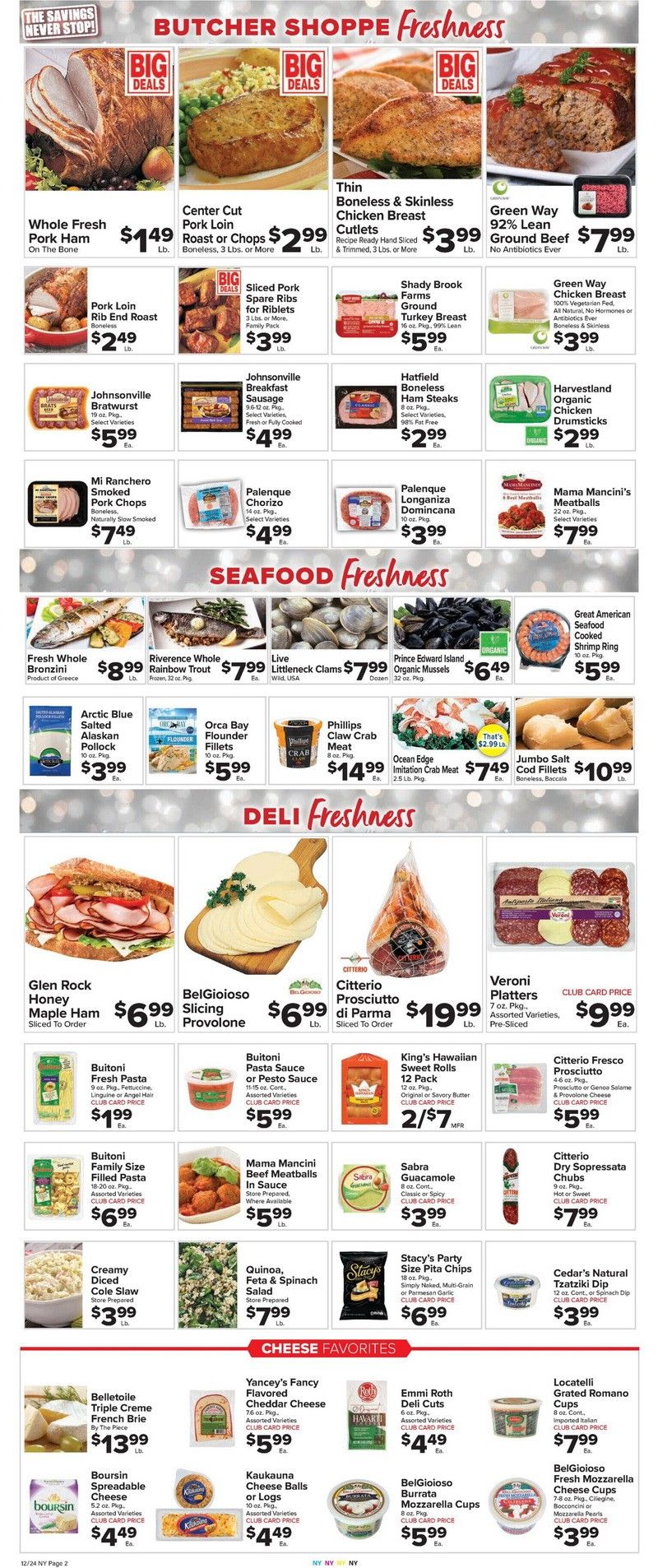 Foodtown Weekly Ad Dec 24 – Dec 30, 2021