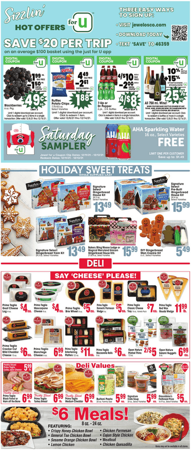 Jewel Osco Weekly Ad Dec 08 – Dec 14, 2021