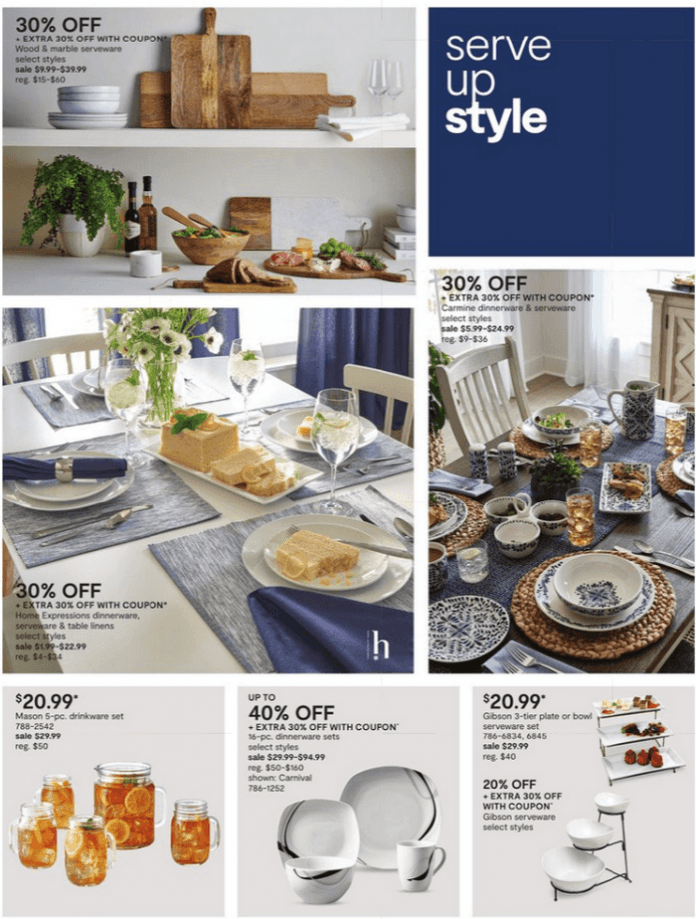 JCPenney President Day Home Sale