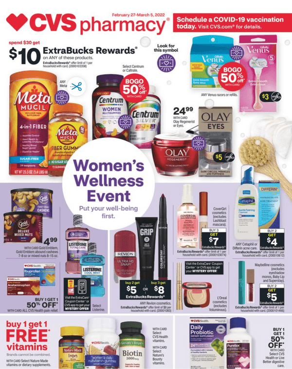 CVS Weekly Ad Feb 27 – Mar 05, 2022