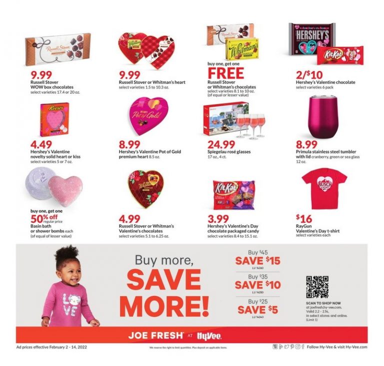 hy vee valentines day in